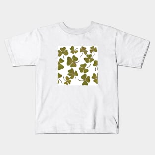 Green leaves Kids T-Shirt